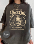 Anti Social Book Club Tee