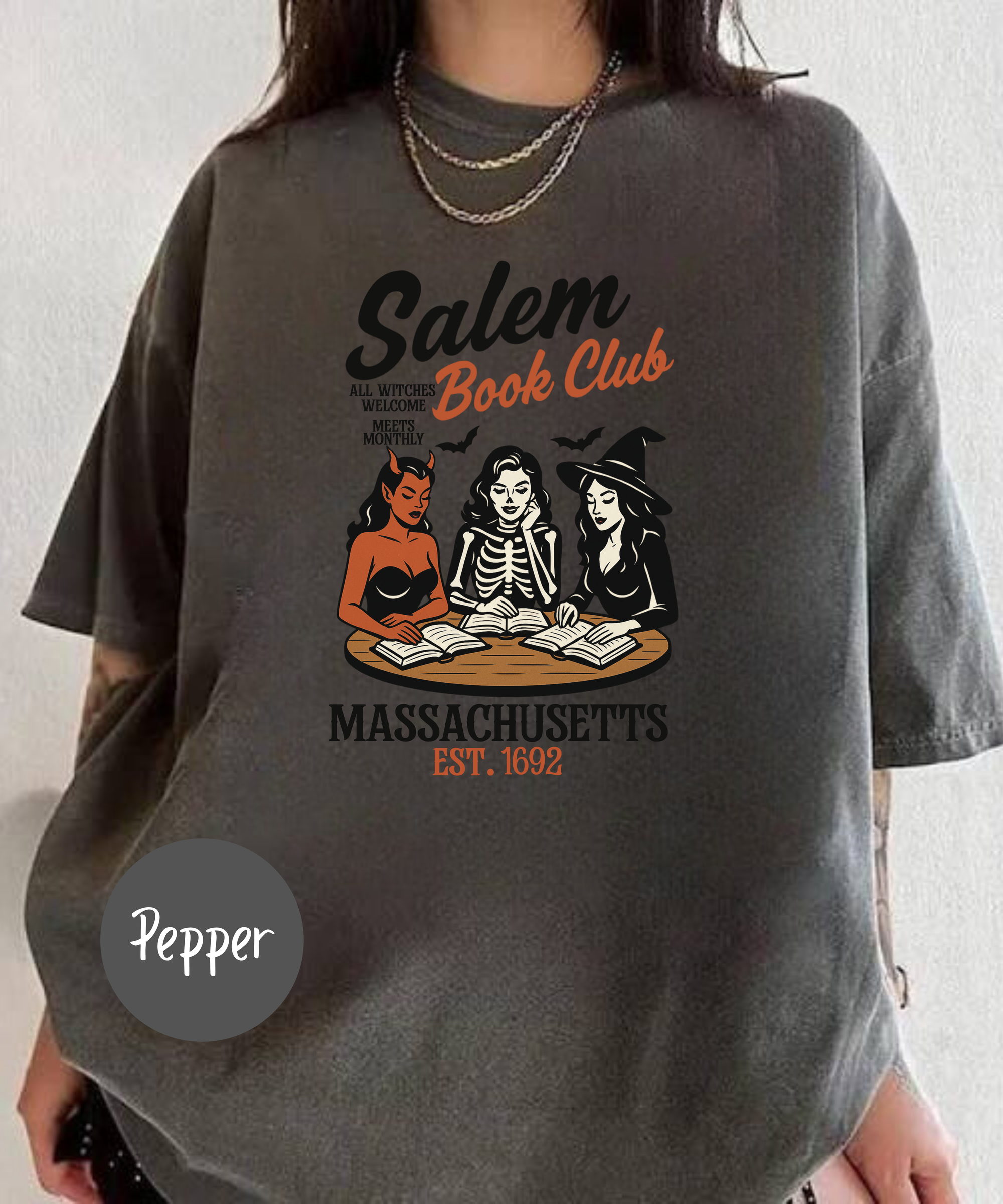 Salem Book Club Tee