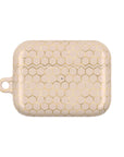 AirPod Case — Golden Honeycomb