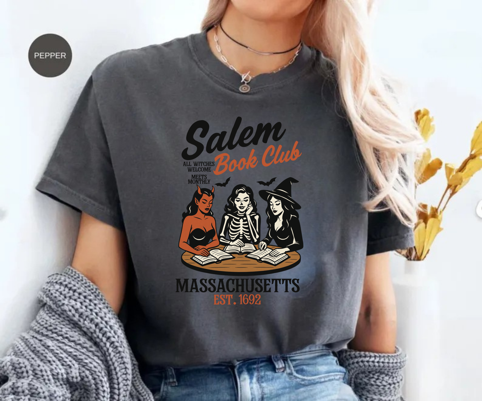 Salem Book Club Tee