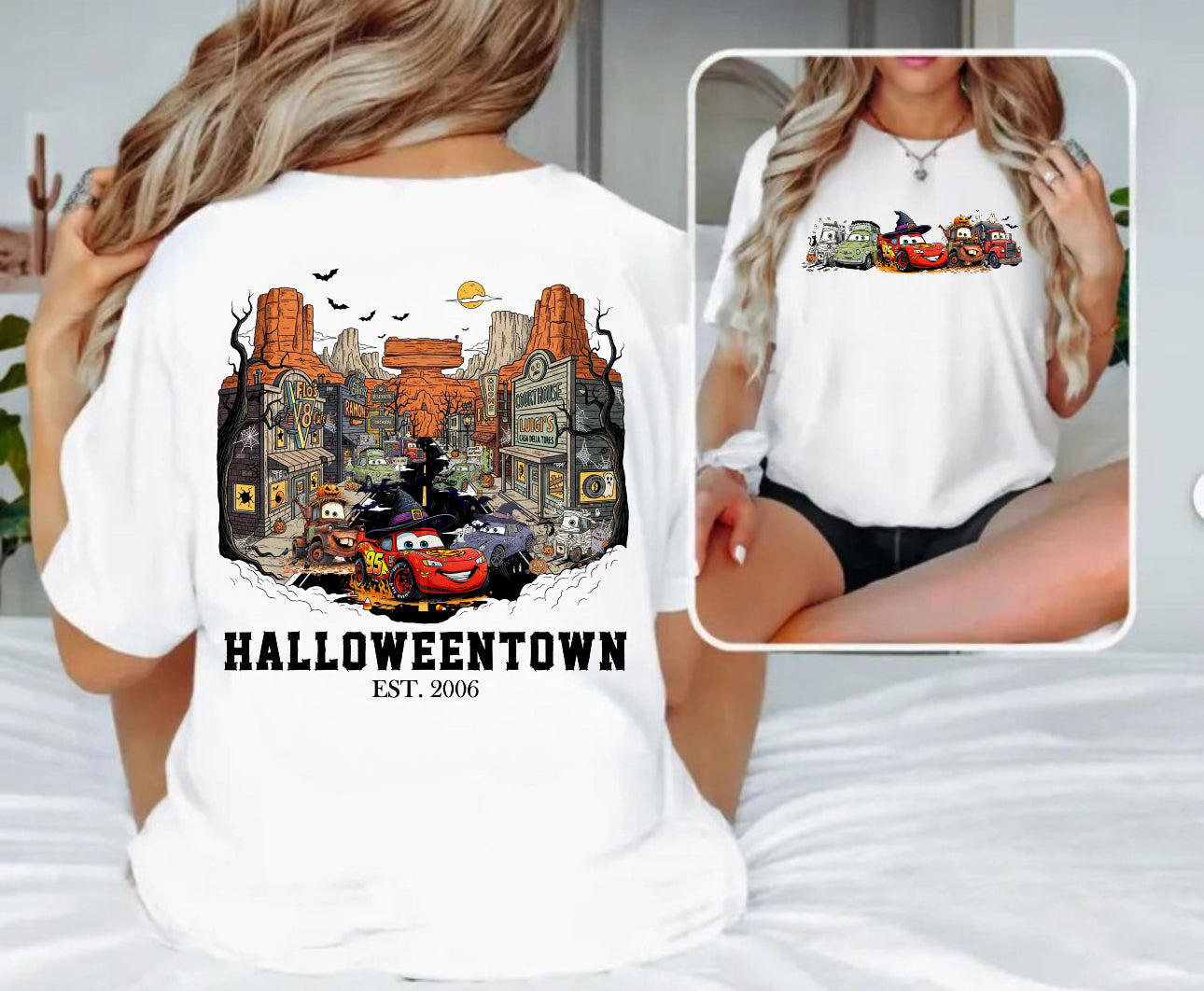Cars Halloweentown Tee