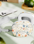 AirPods Max Shell Case — Watercolor Cream Floral