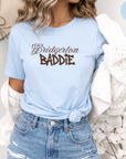 Ton Baddie Tee- Espresso Print