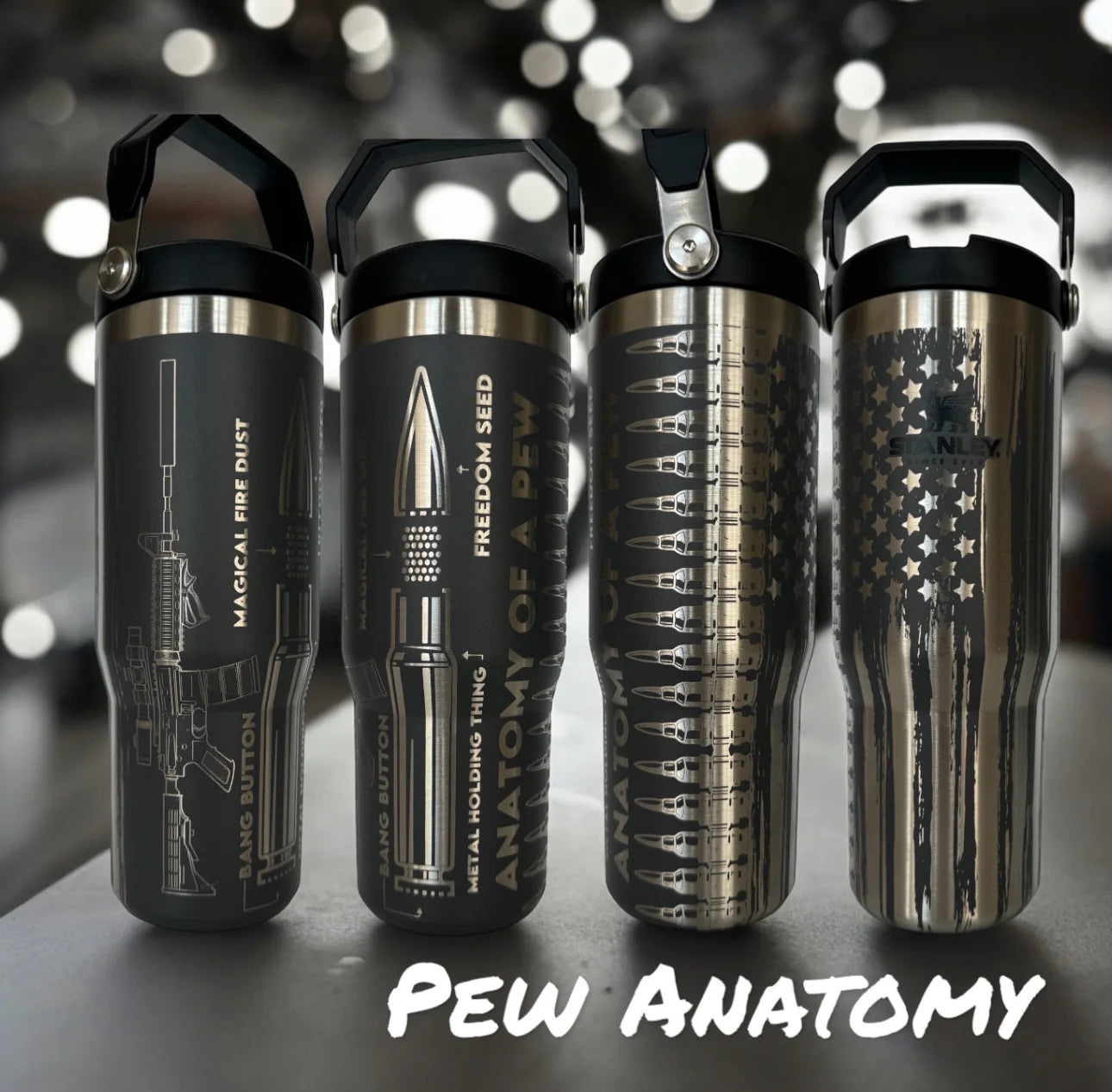 Pew Anatomy Tumbler