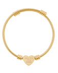 Well the F Aware Heart Cuff Bracelet