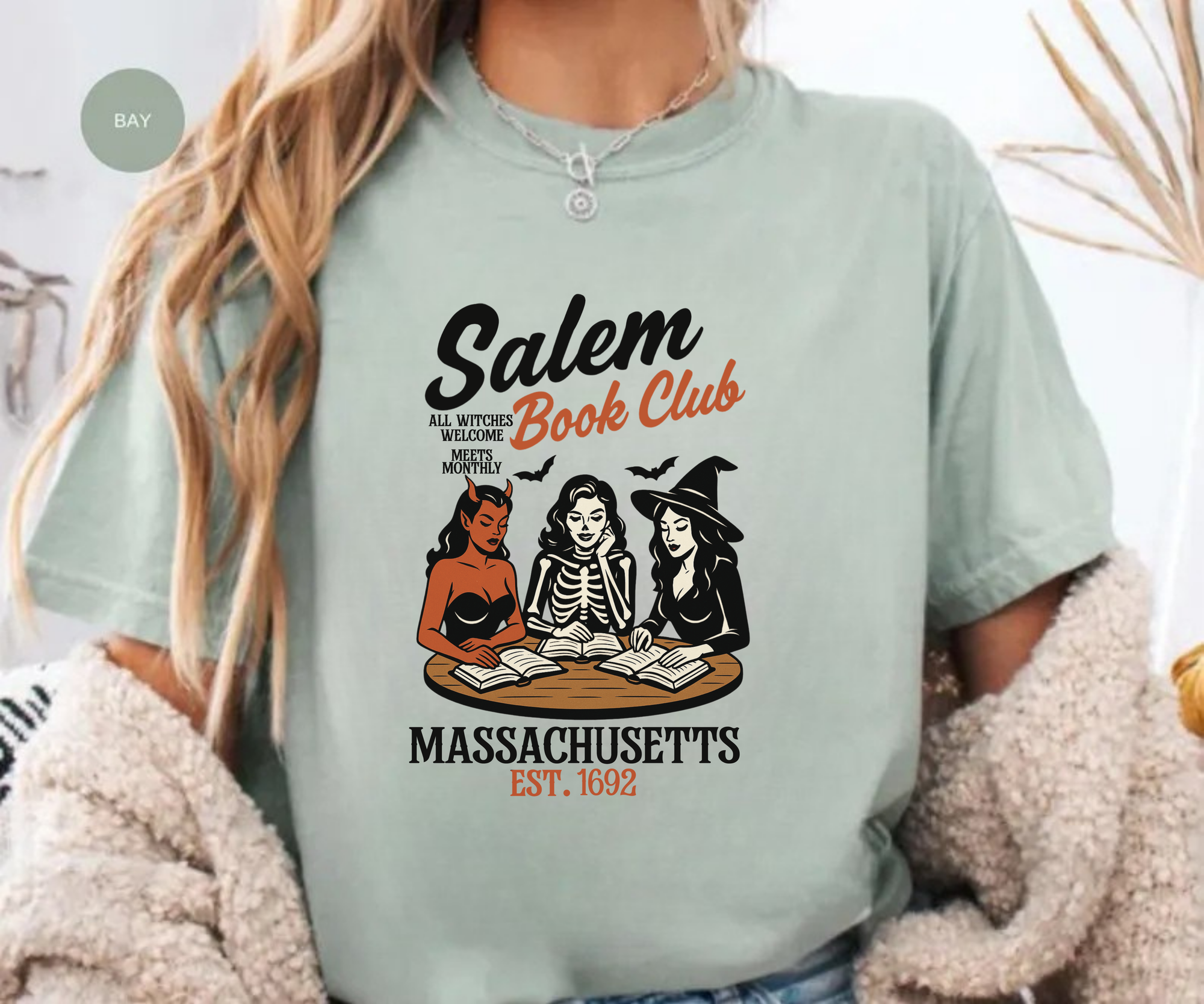 Salem Book Club Tee