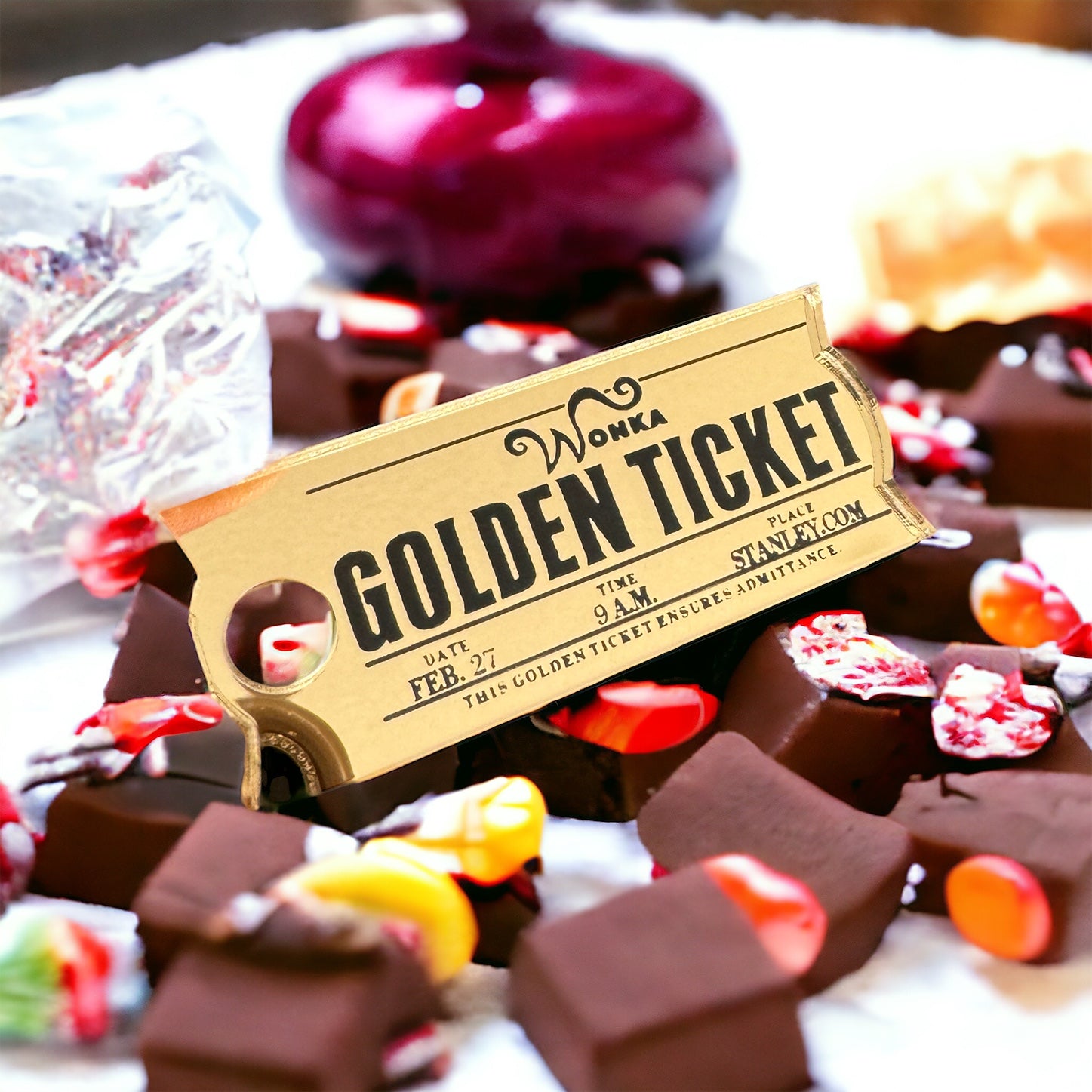 Golden Ticket Topper