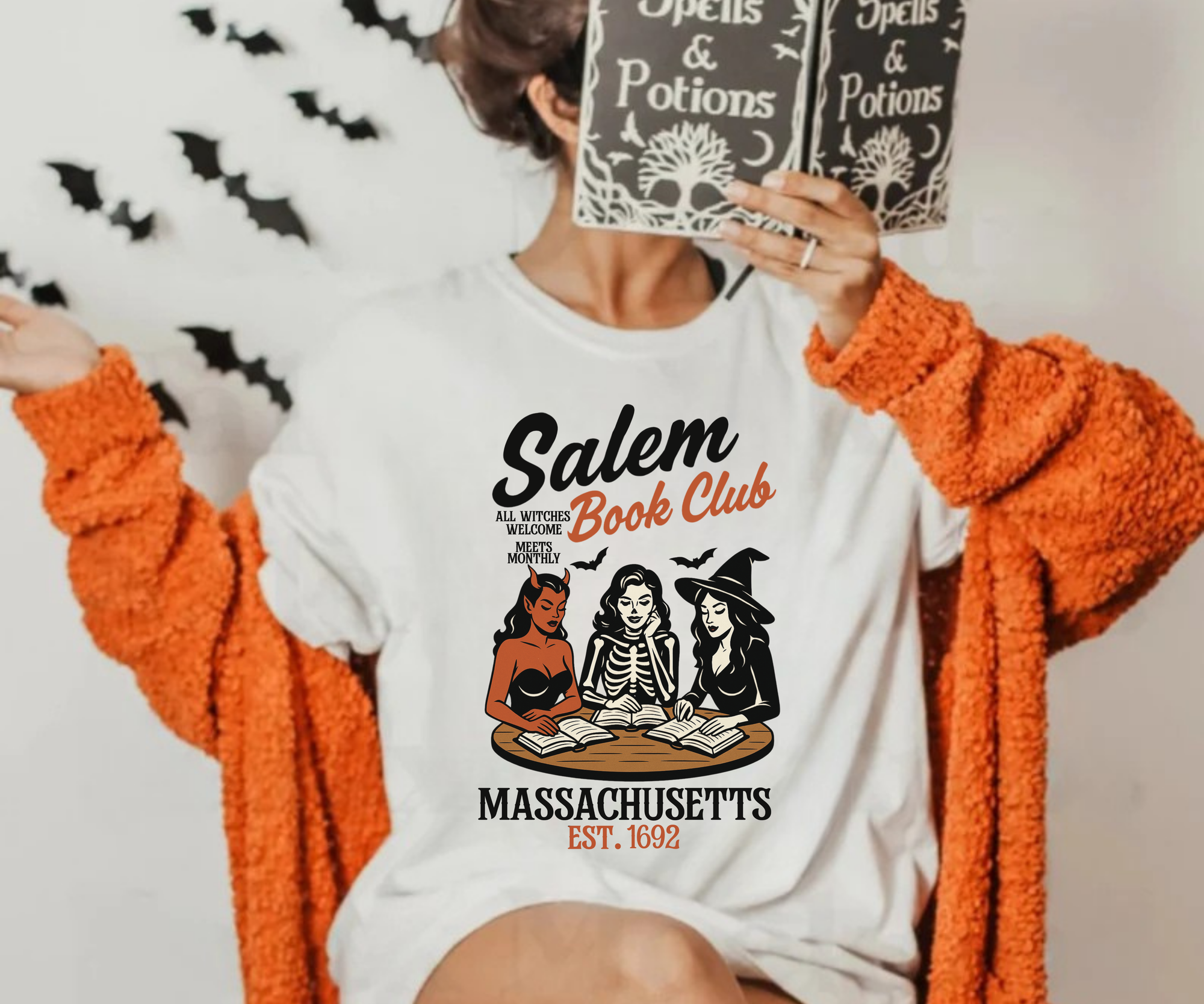 Salem Book Club Tee