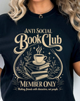 Anti Social Book Club Tee