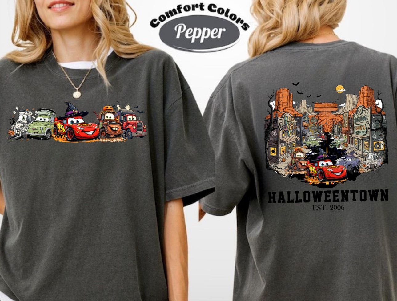 Cars Halloweentown Tee