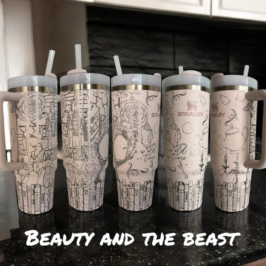 Beauty and the Beast Tumbler