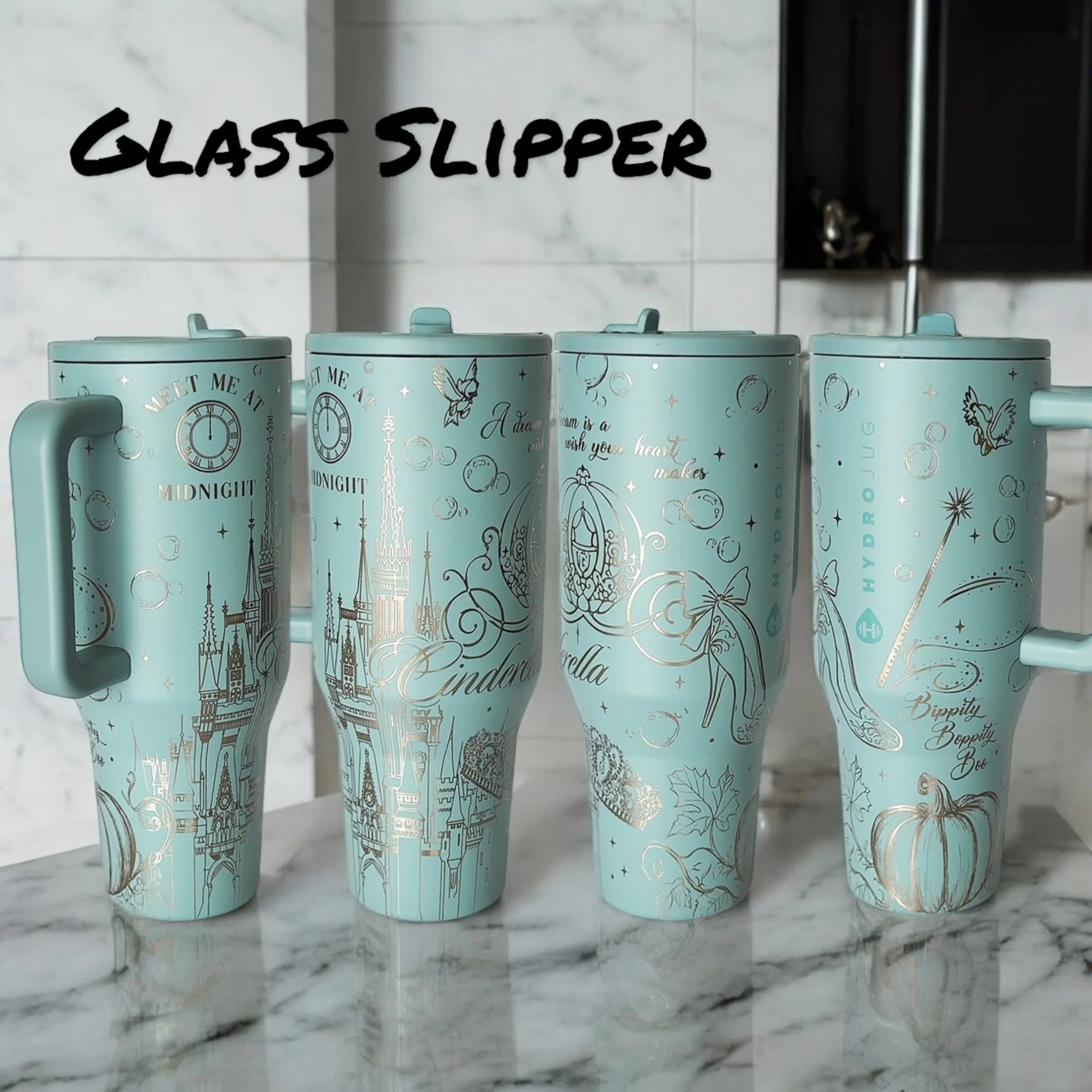 Glass Slipper Tumbler