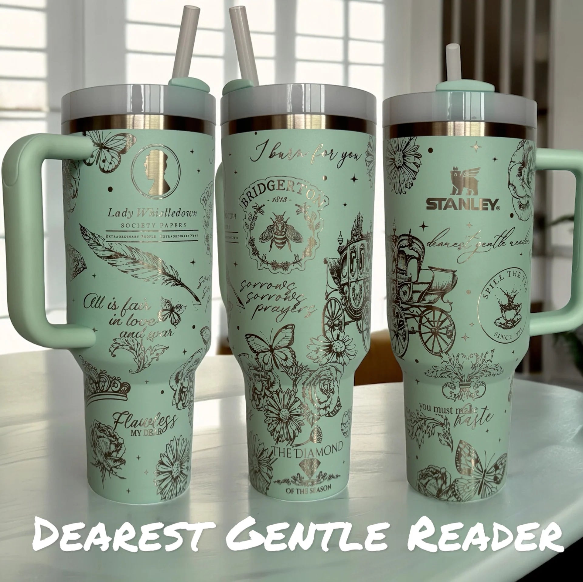 Dearest Gentle Reader Tumbler