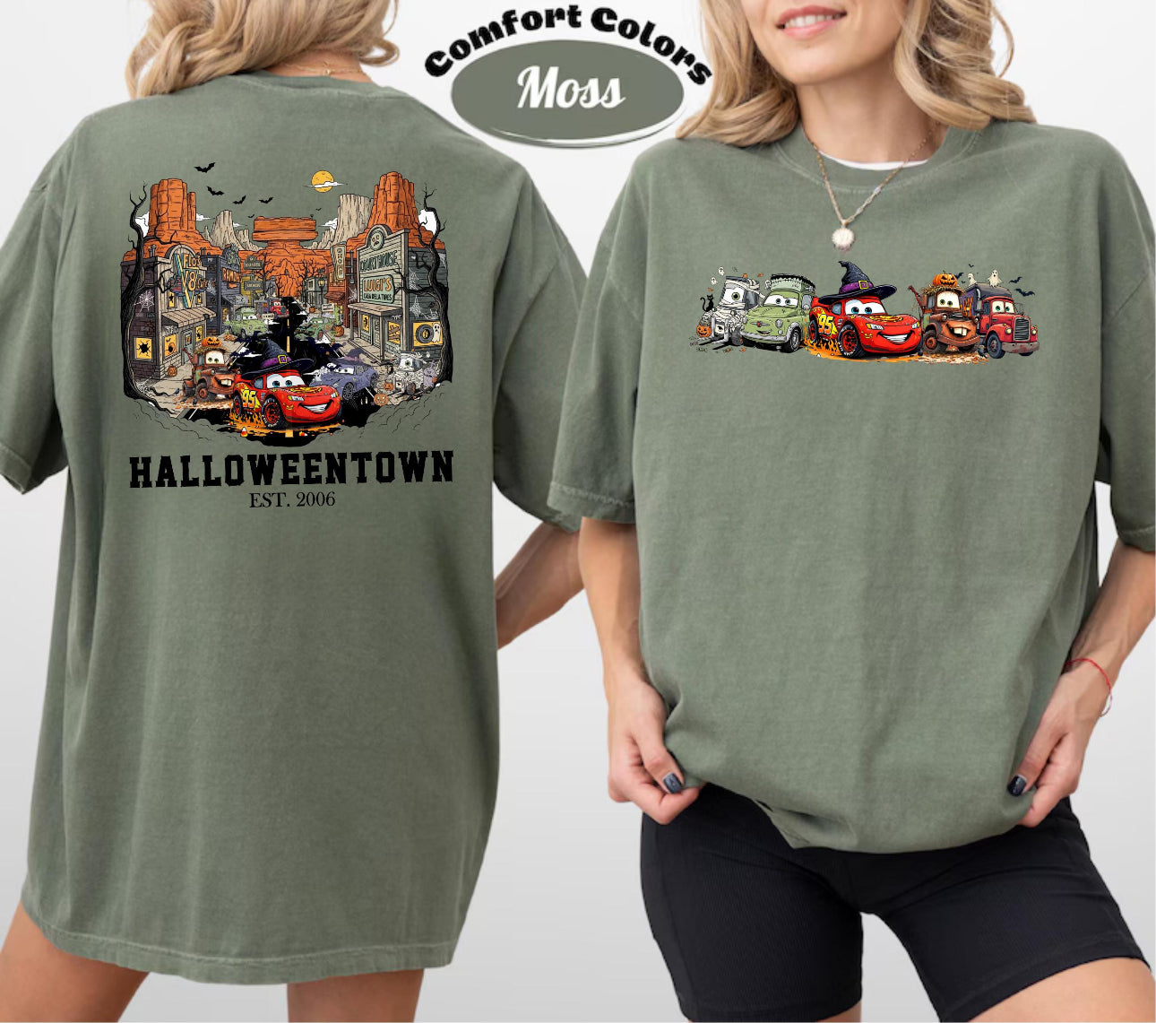 Cars Halloweentown Tee
