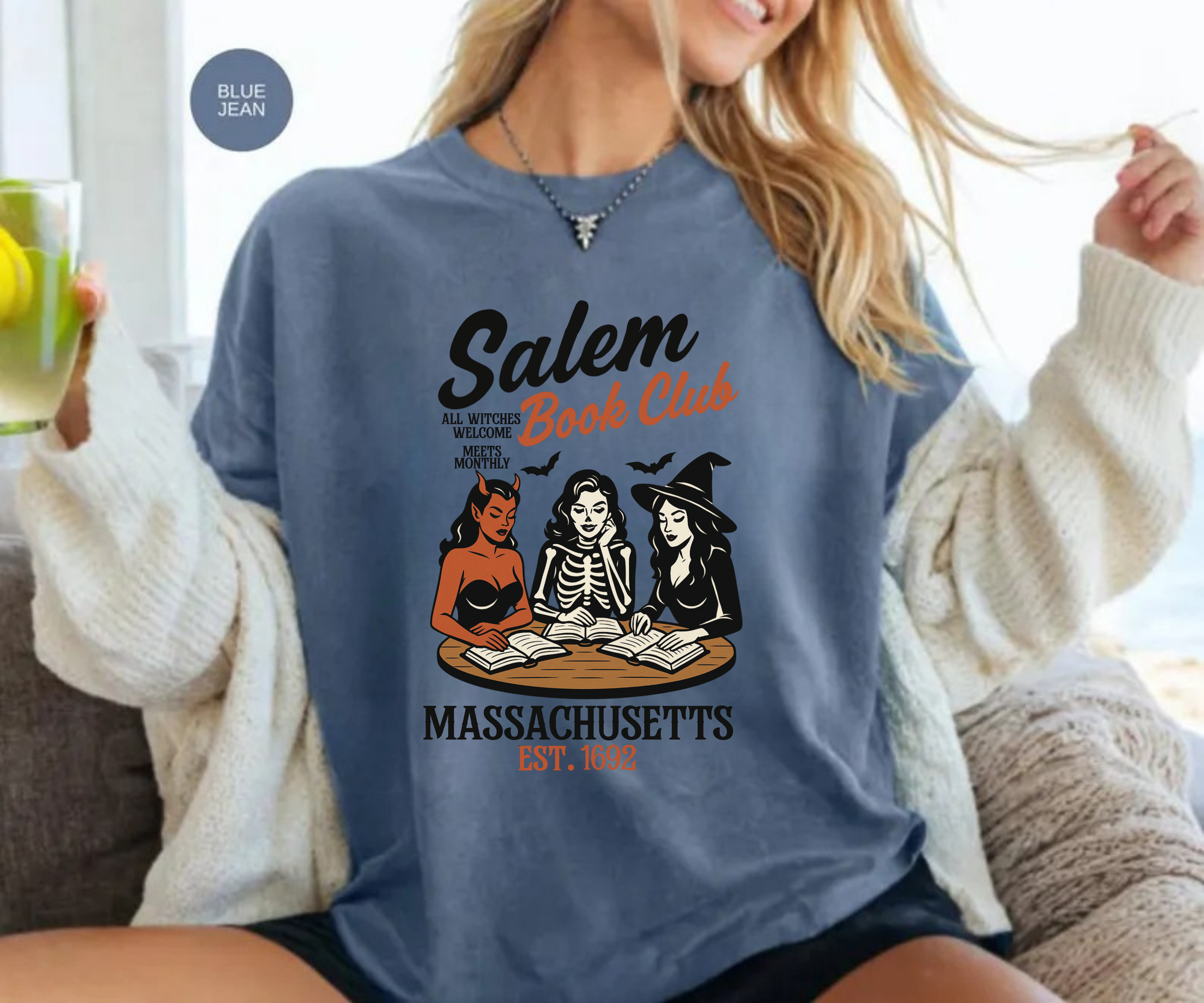 Salem Book Club Tee