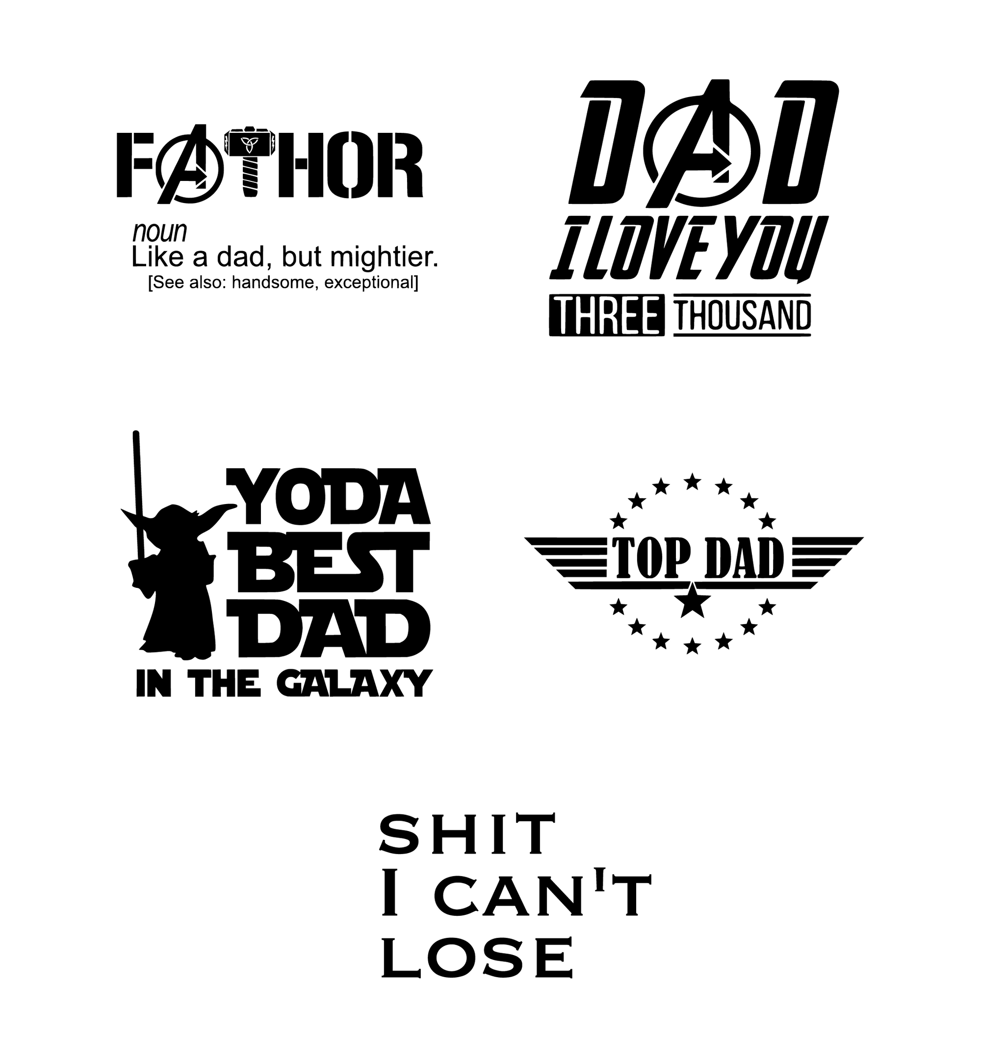 Dad Valet Tray | Father's Day | Side Table Tray