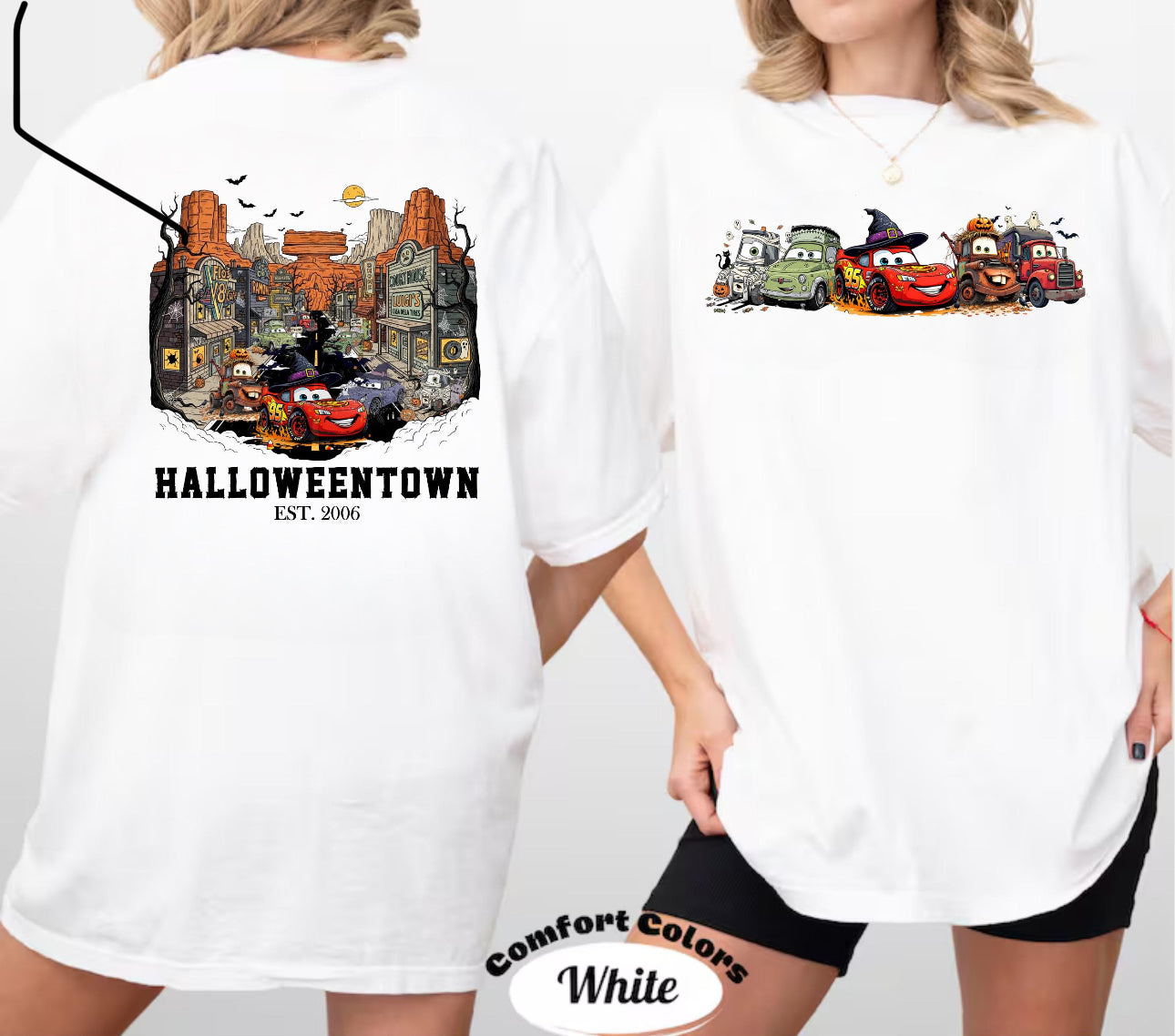 Cars Halloweentown Tee