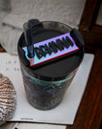Iridescent Name Tumbler Toppers
