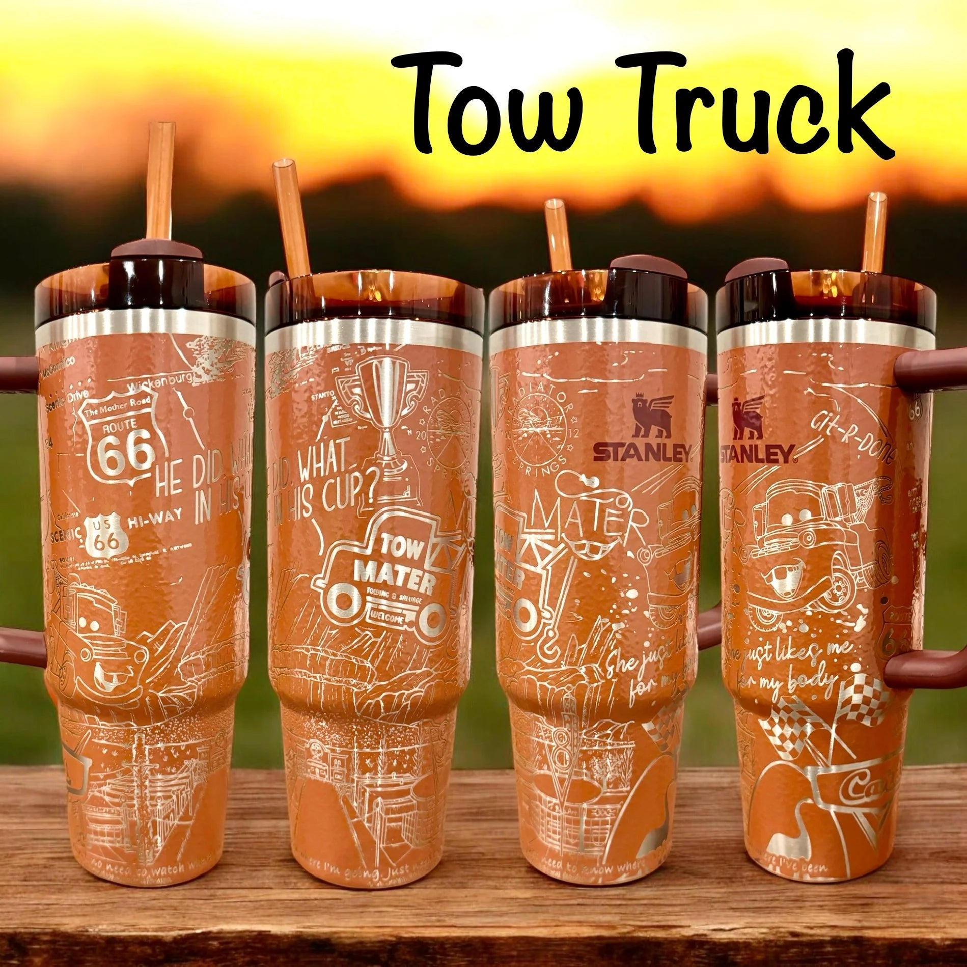 Tow Truck Tumbler