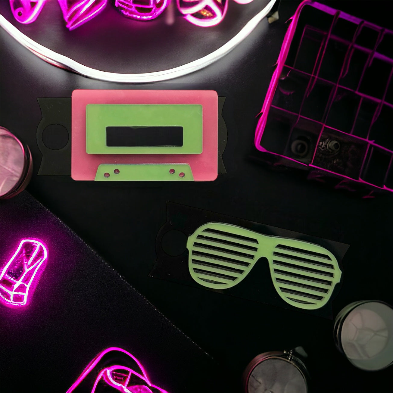 Neon Vibez Toppers