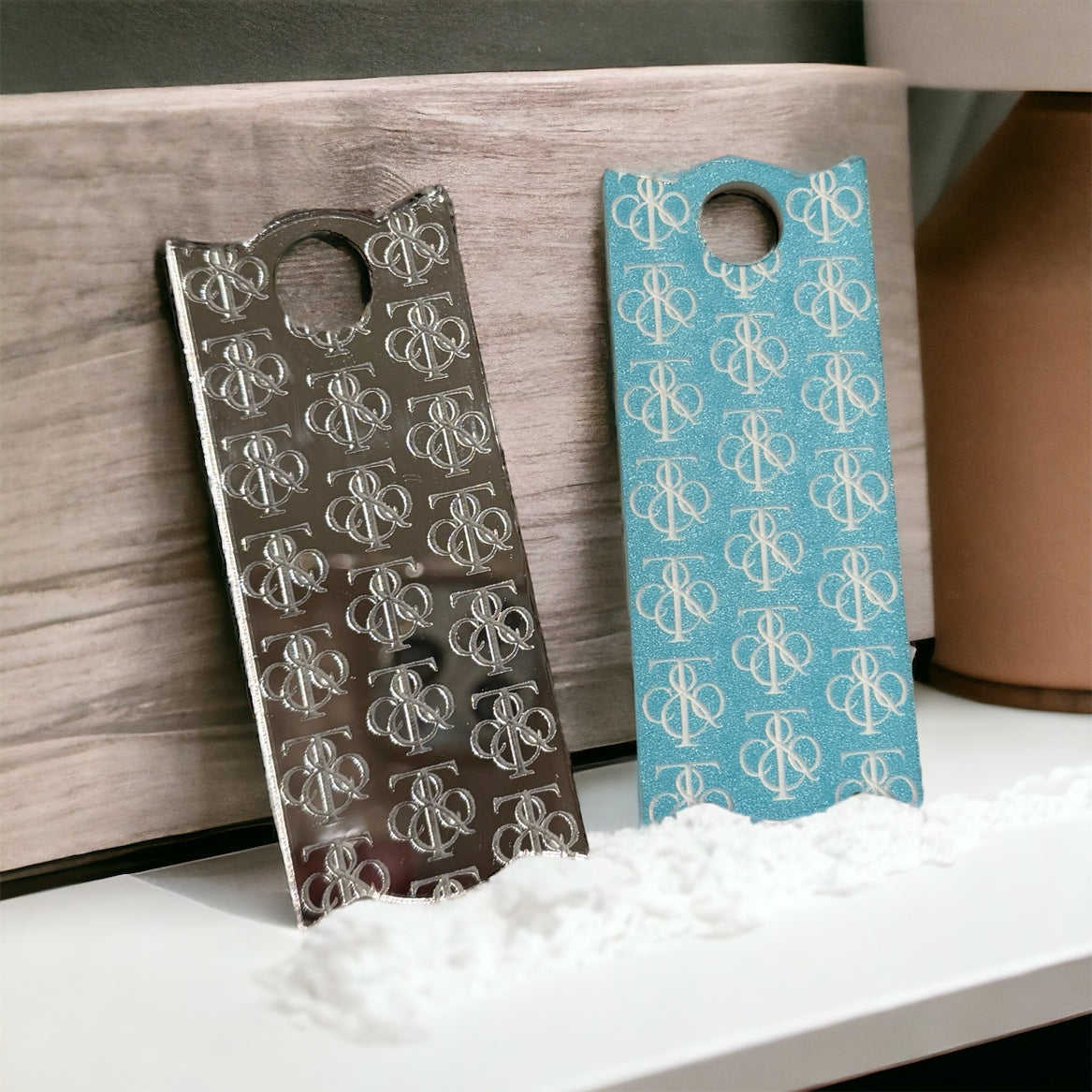 Luxury Mirror Tumbler Toppers