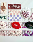 Valentine Tumbler Toppers