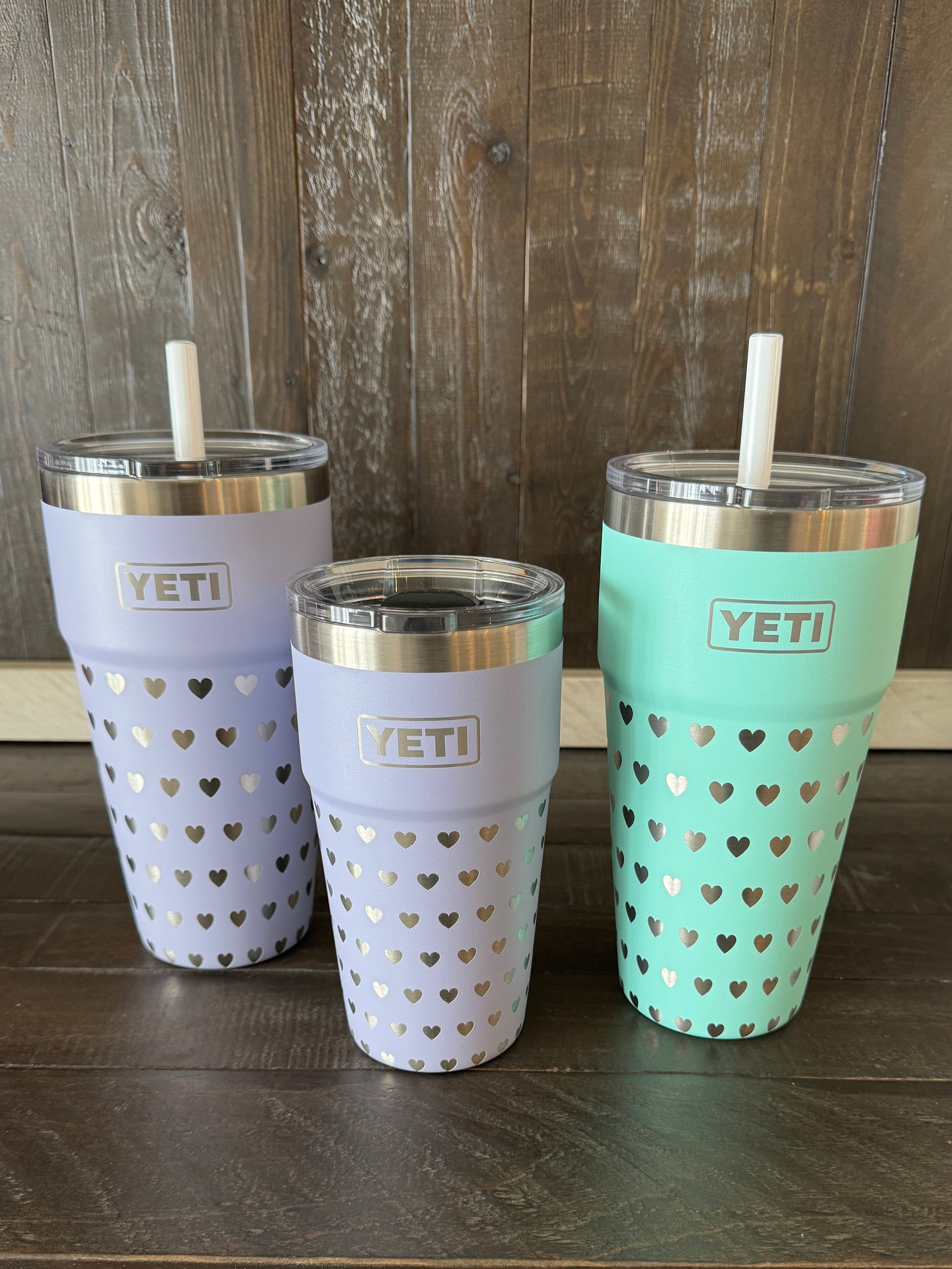 Heart Wrap Yeti Tumbler