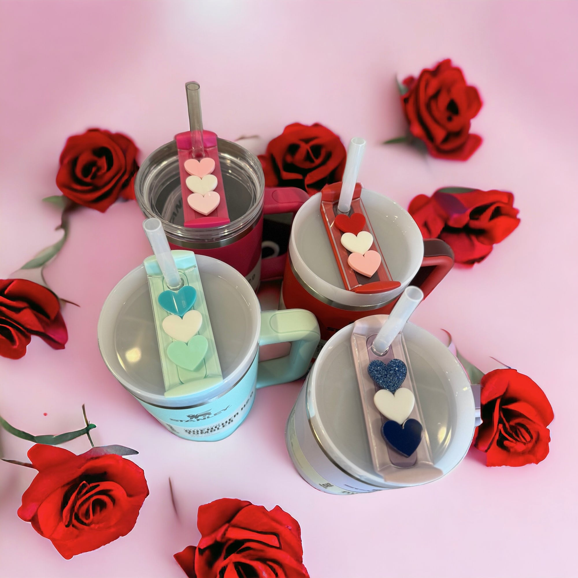 Valentine Tumbler Toppers