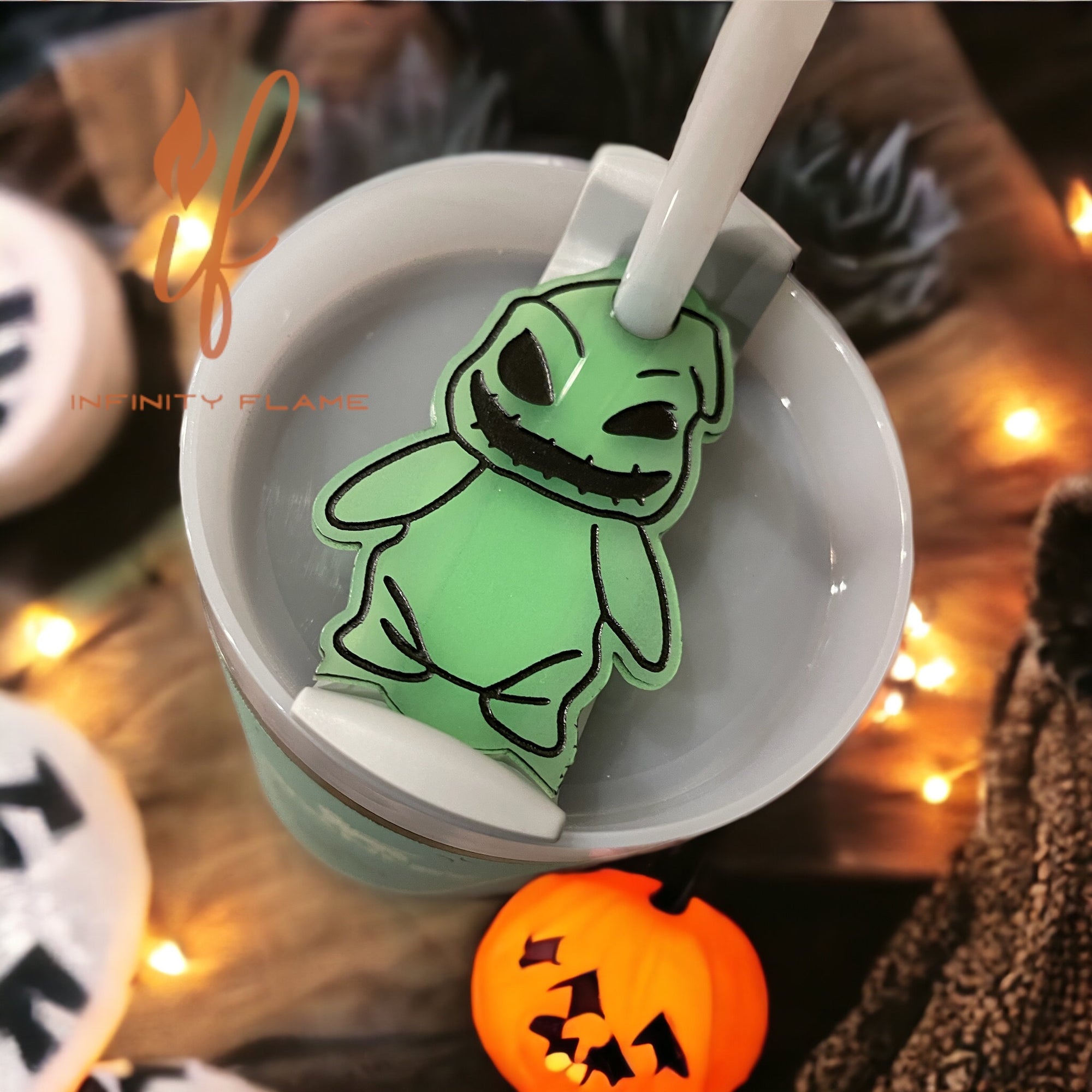Halloween Tumbler Toppers