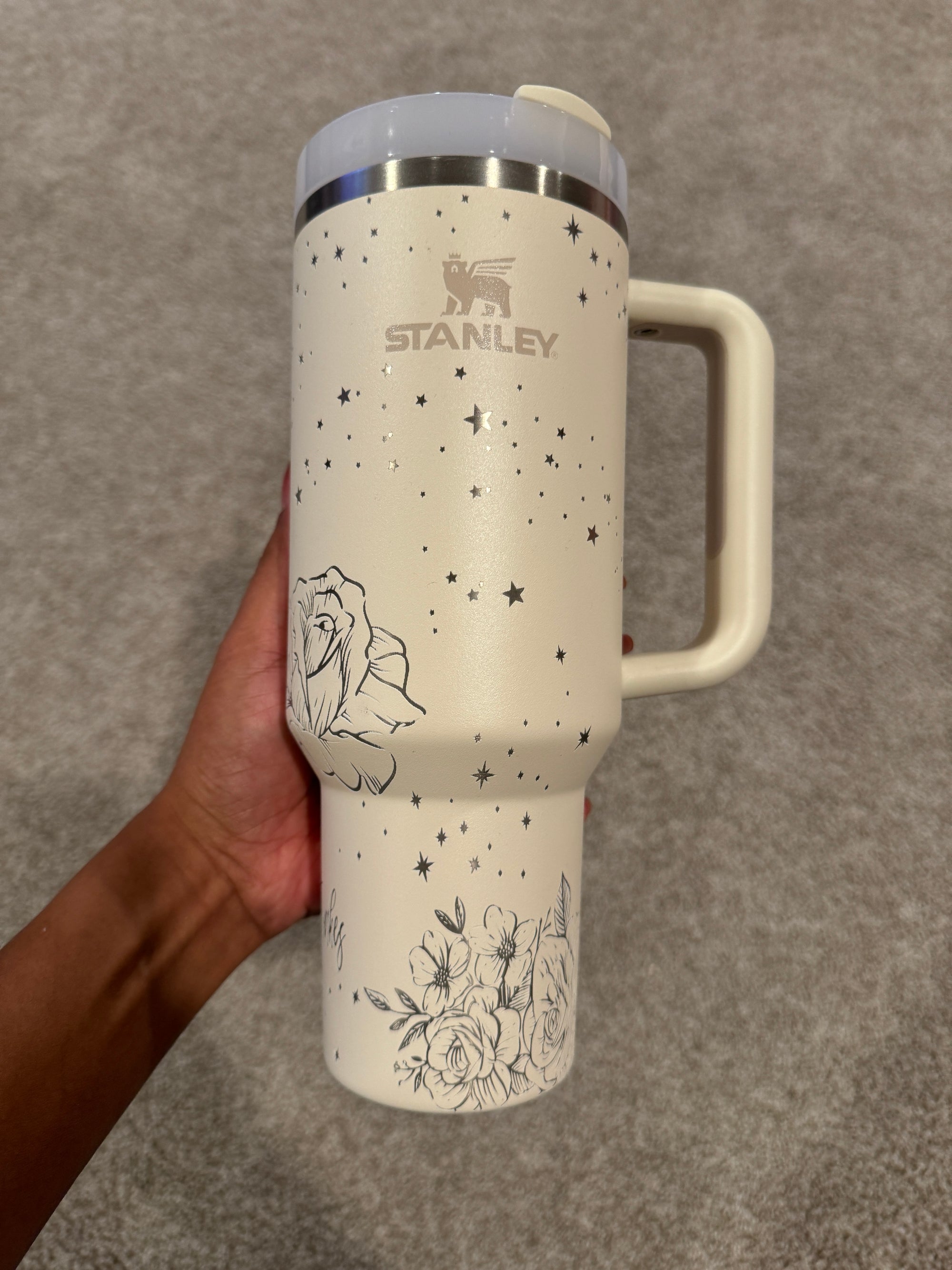 RTS 40oz Dream is a Wish Cream Stanley-FLAWED