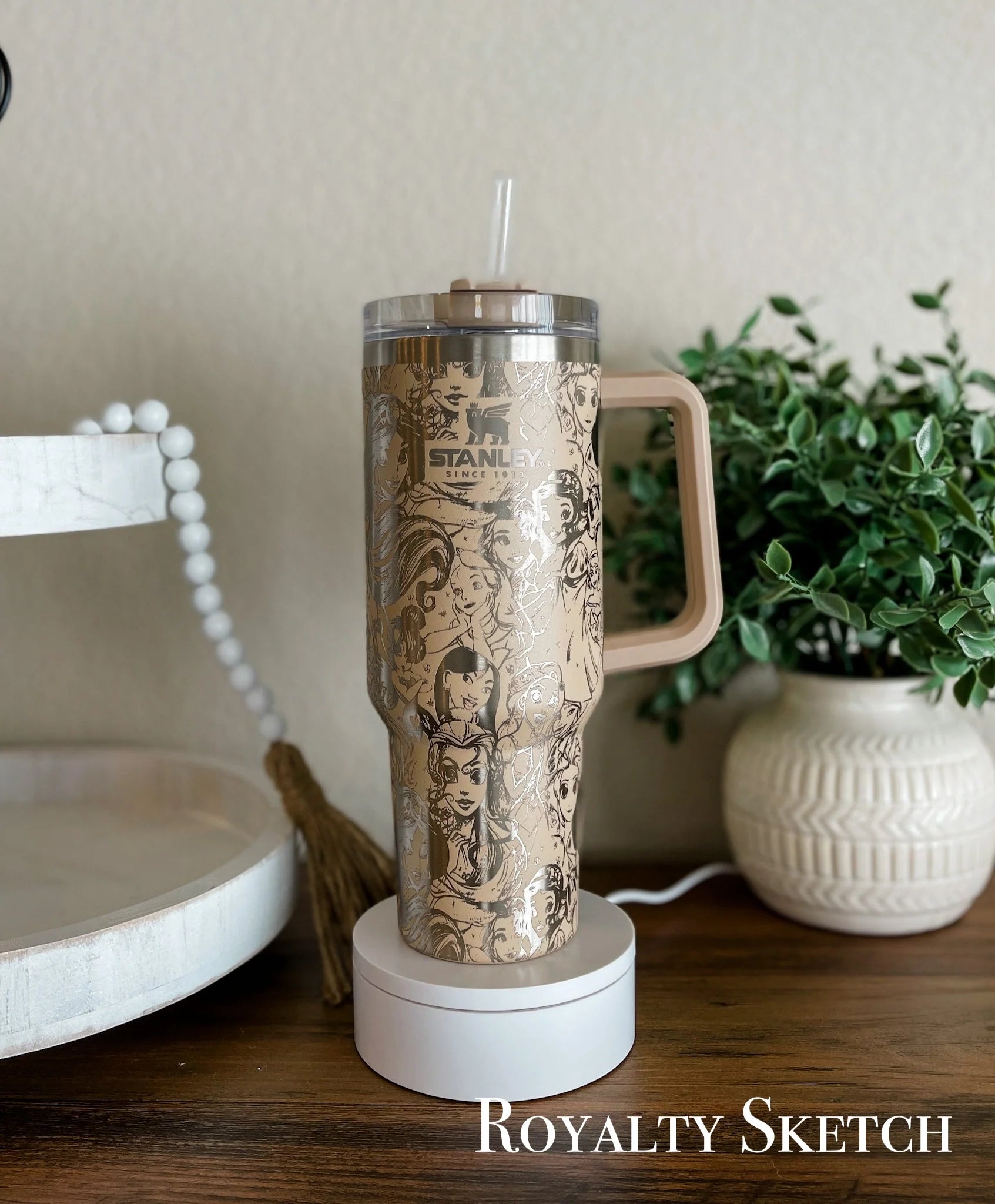 Royalty Sketch Tumbler