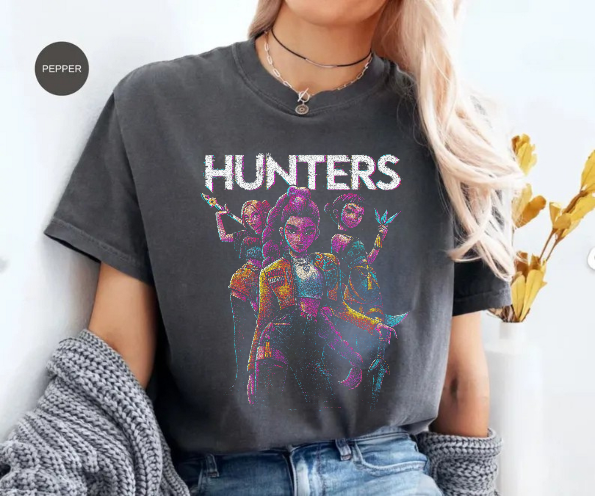 Huntrix Fade Tee