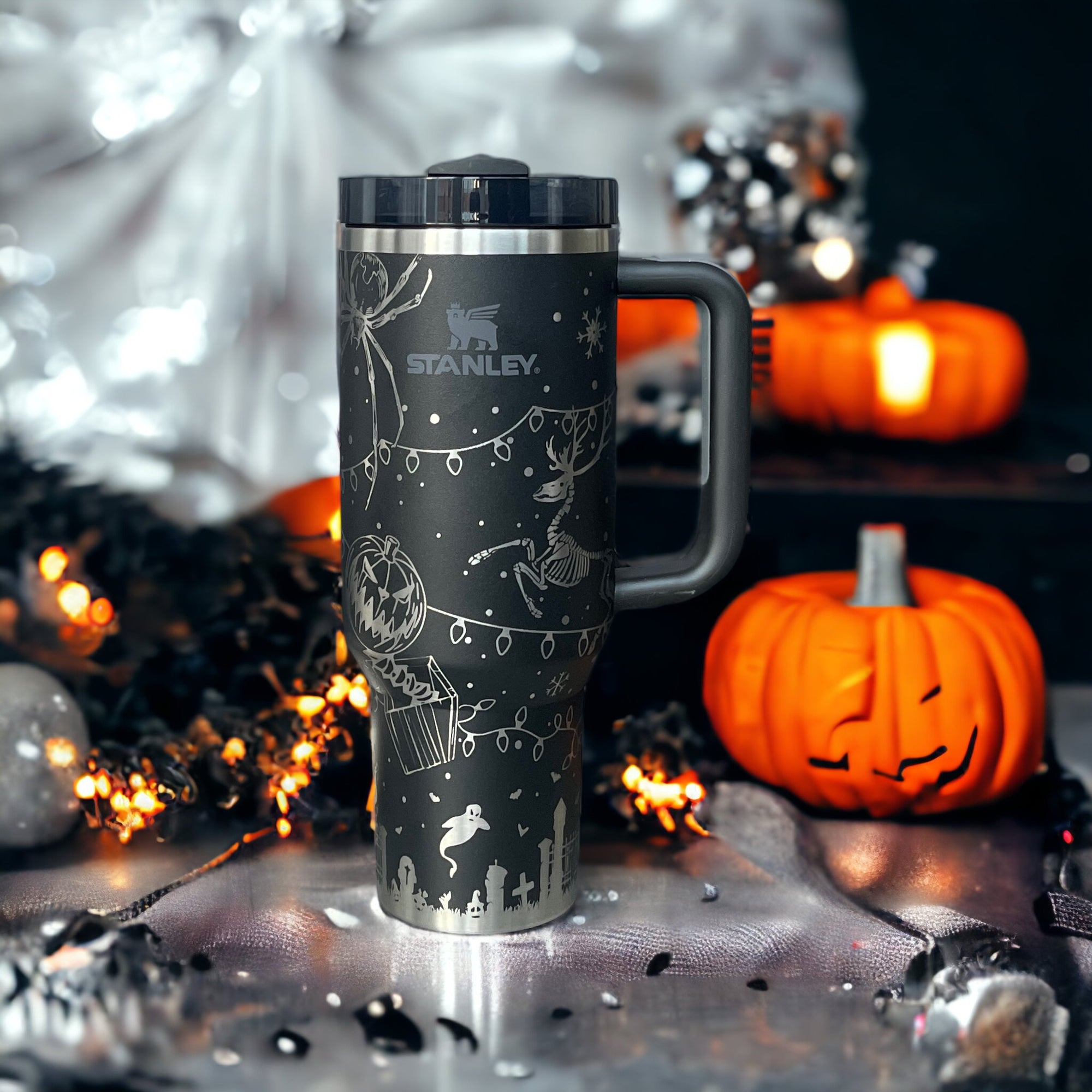 Spooky Christmas Tumbler