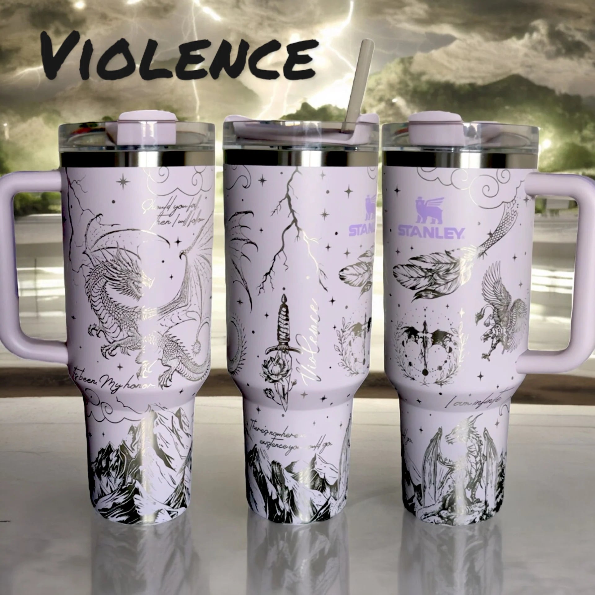 Violence Tumbler