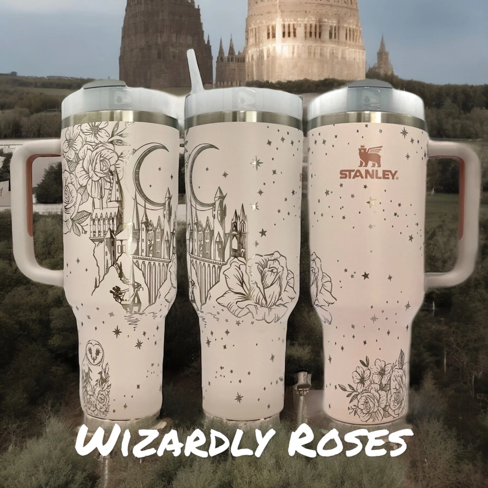 Wizardly Roses Tumbler