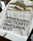 Man In Charge Sweatshirt
