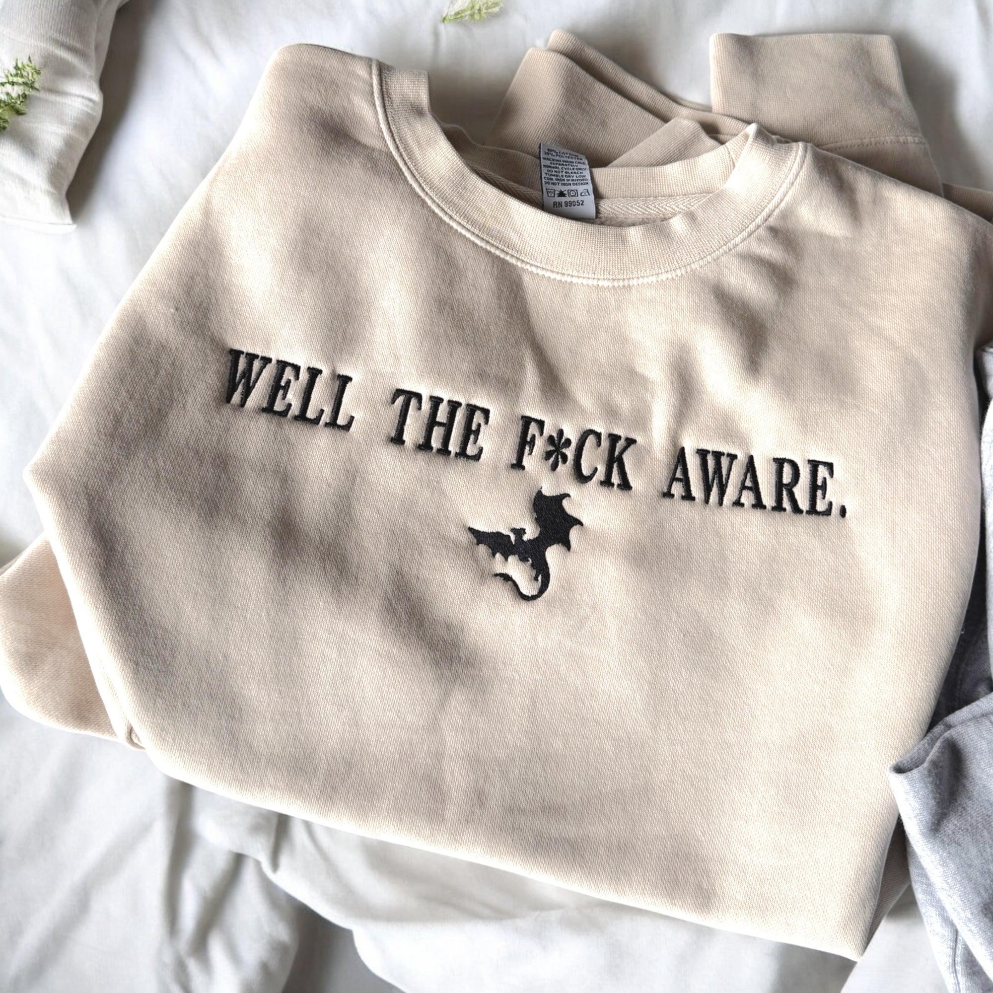 Well The F*ck Aware Vintage Wash Sweatshirt