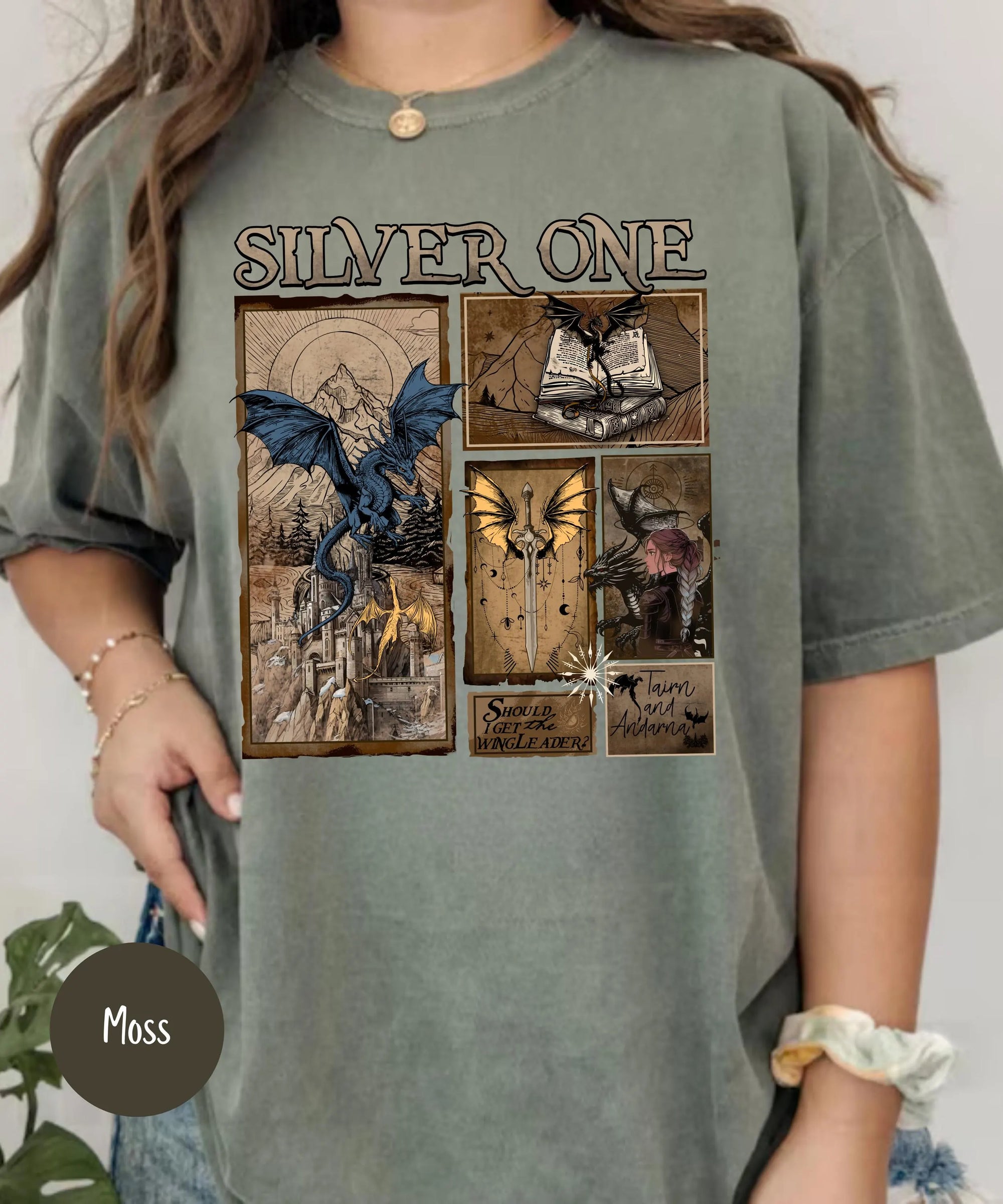 Silver One Tee