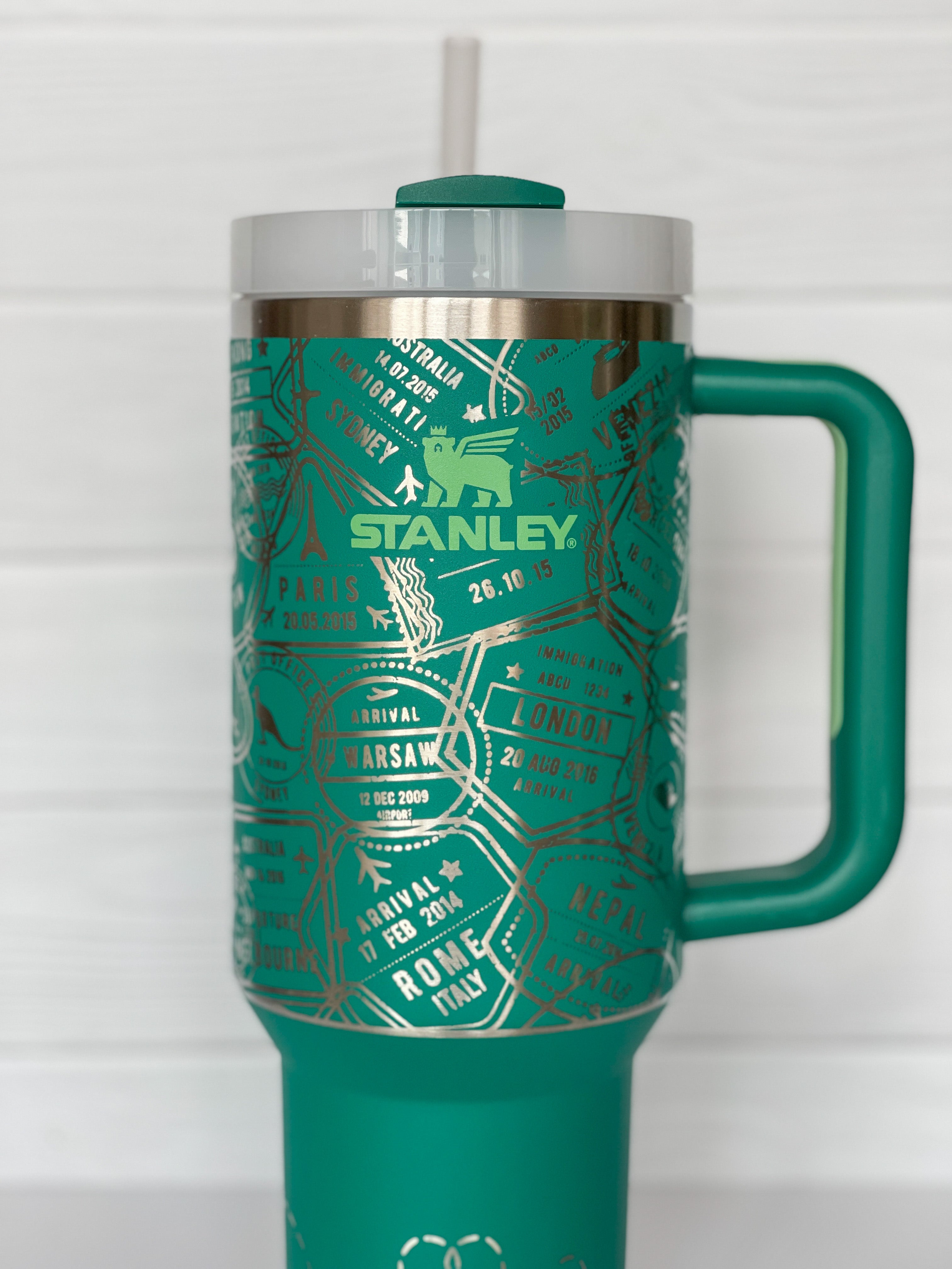 Wizards Map Full Wrap  Engraved 40oz Stanley – Infinity Flame