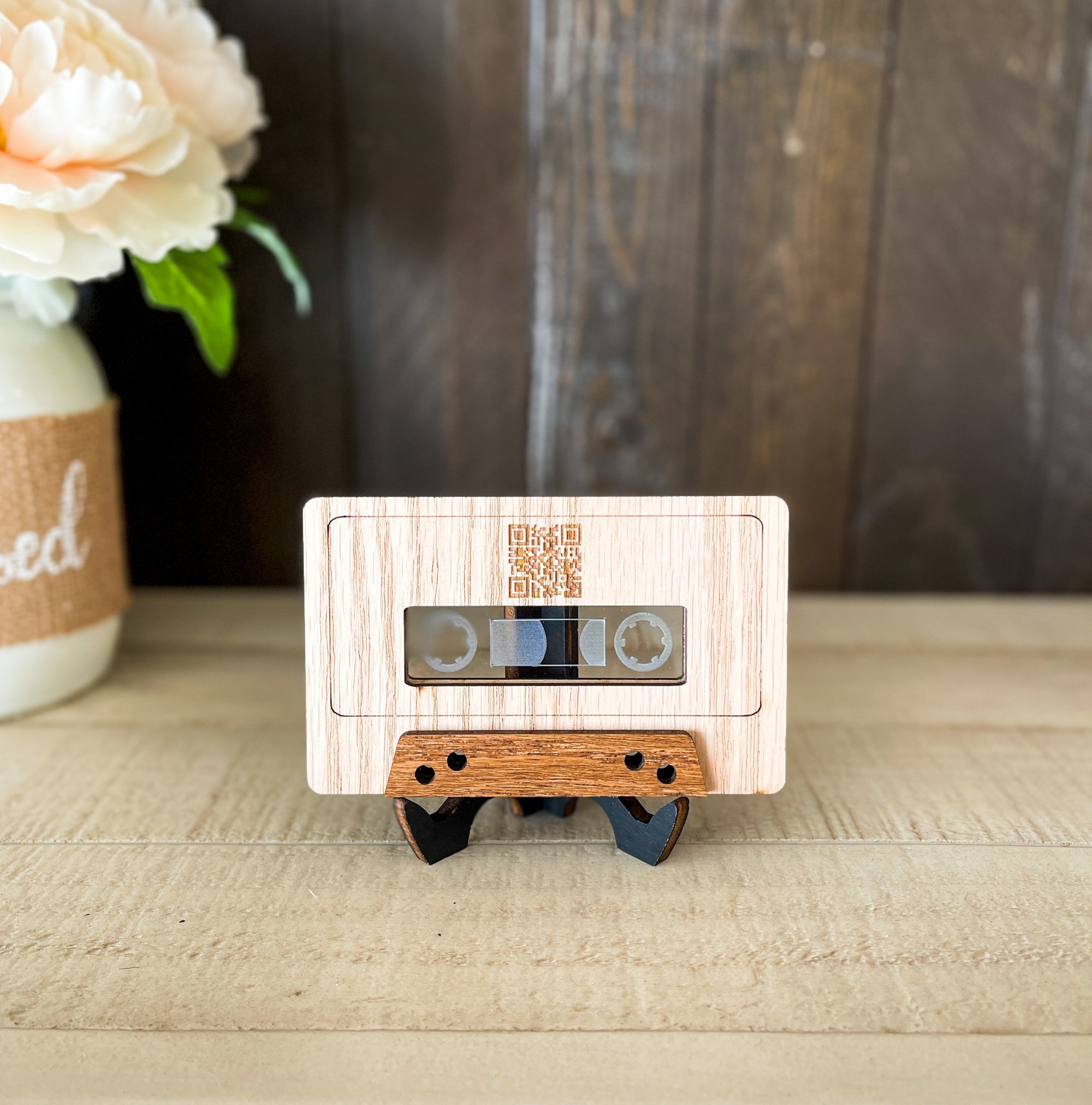 Personalized Cassette Playlist w/ QR Code