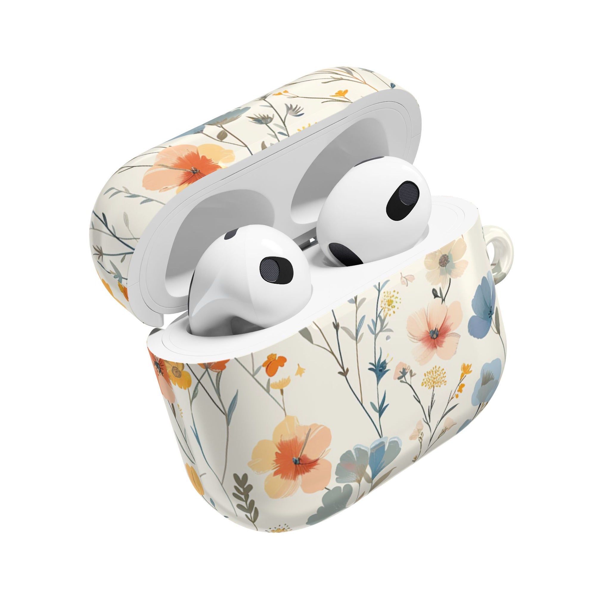 AirPod Case — Cream Floral