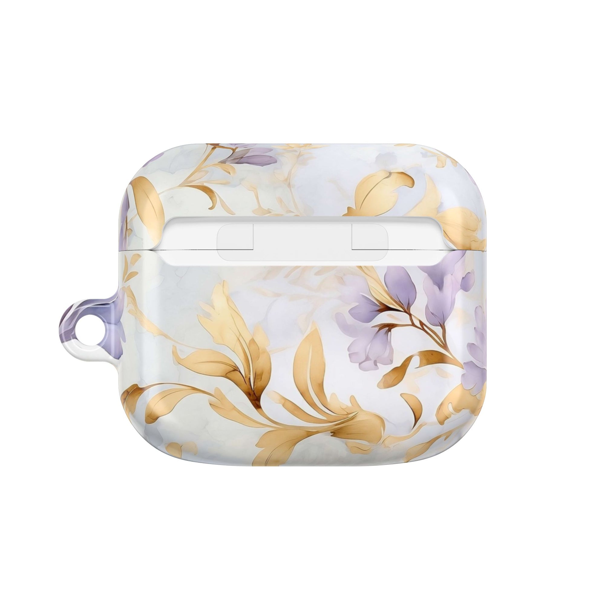AirPod Case — Purple Floral Regency