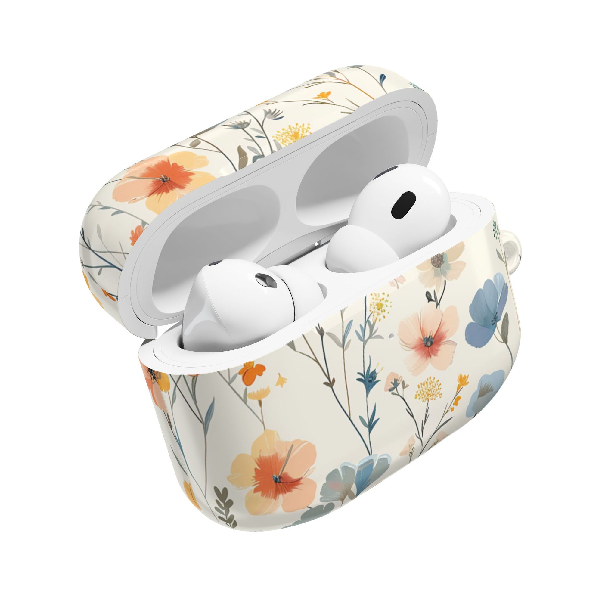 AirPod Case — Cream Floral