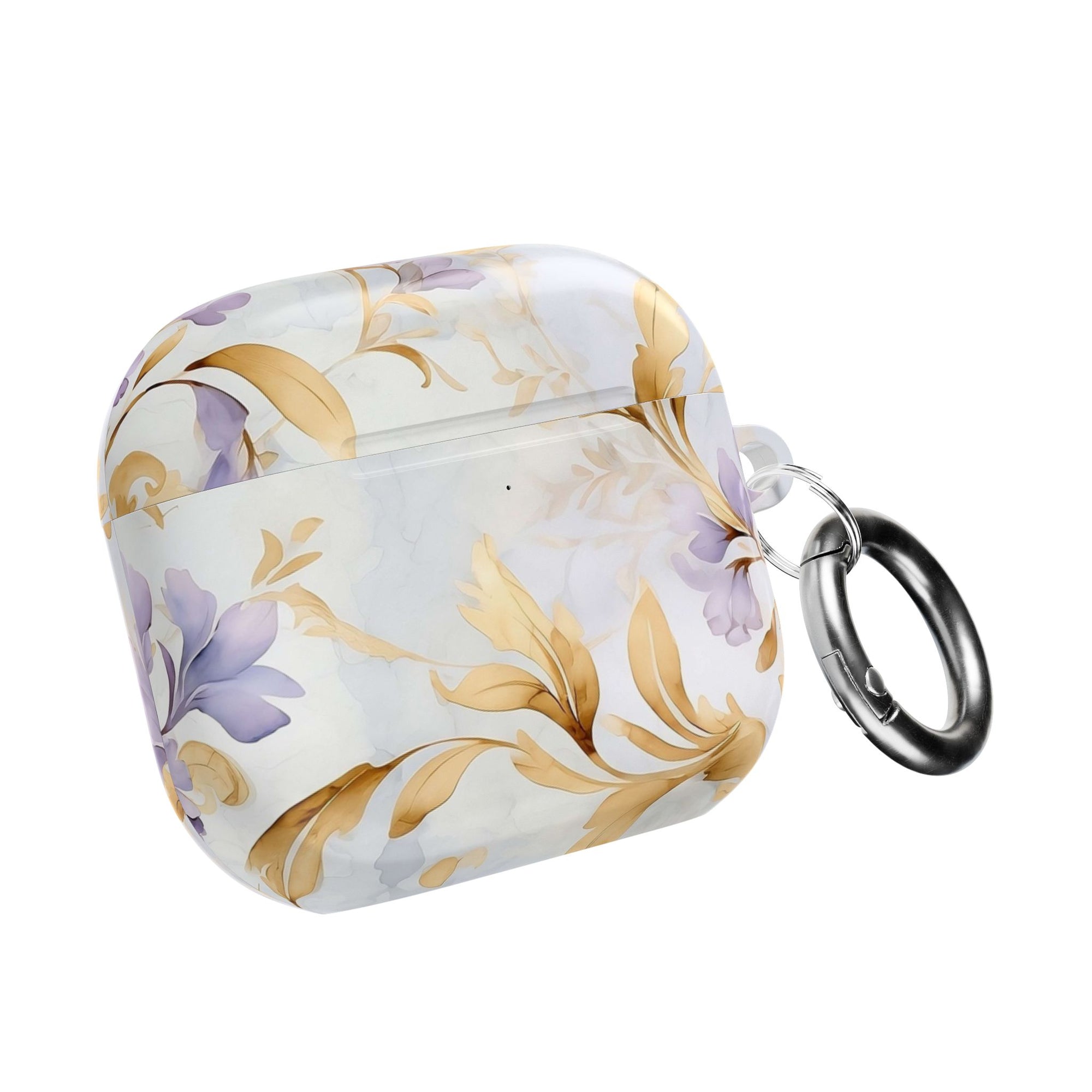 AirPod Case — Purple Floral Regency