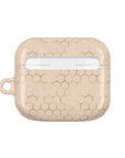 AirPod Case — Golden Honeycomb