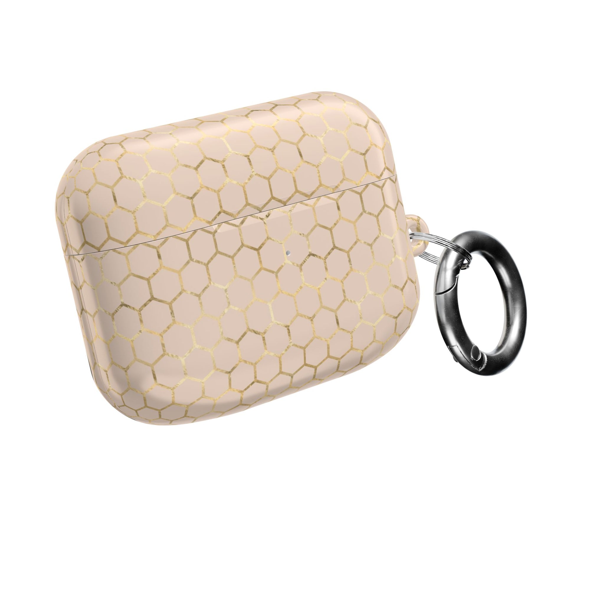 AirPod Case — Golden Honeycomb