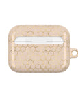 AirPod Case — Golden Honeycomb