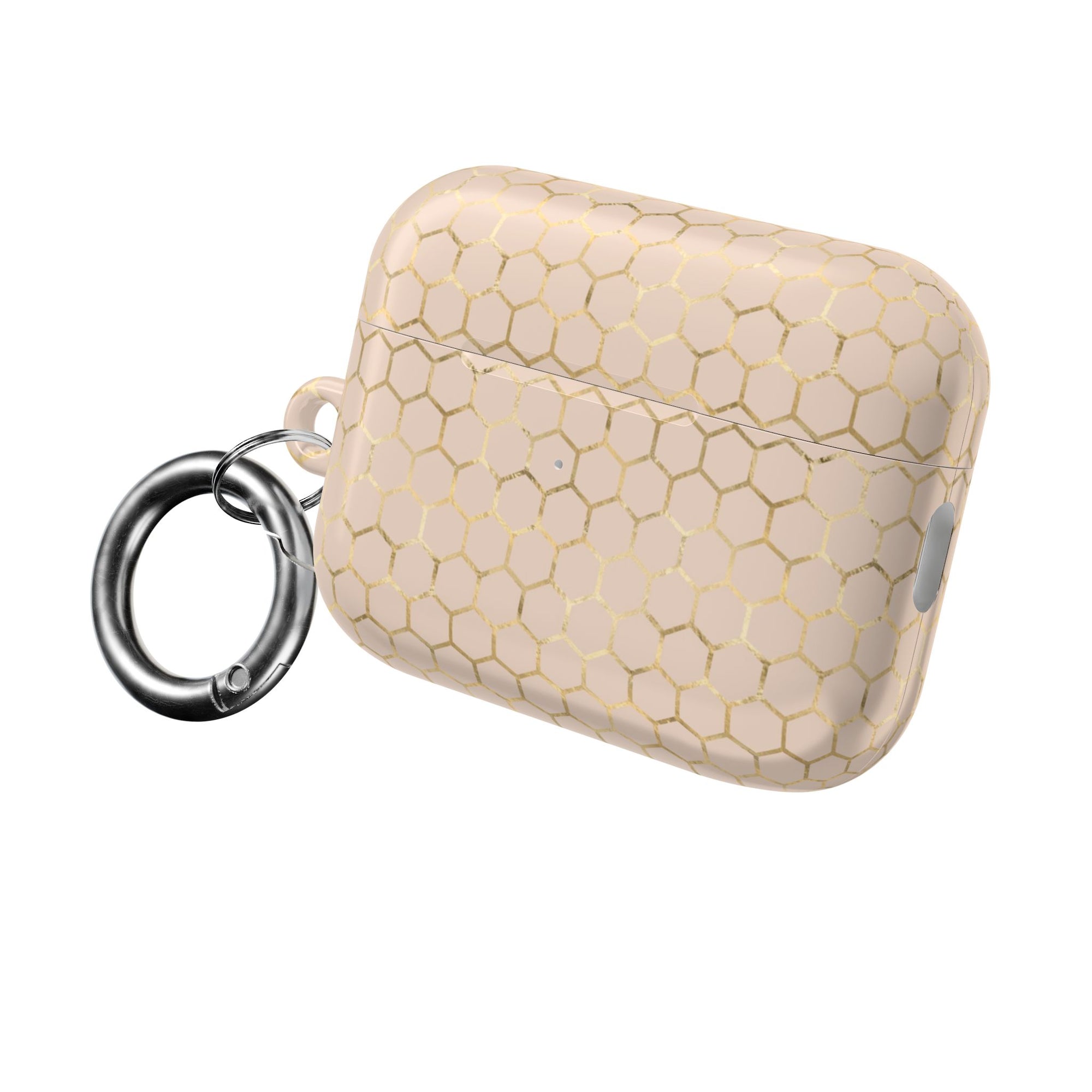 AirPod Case — Golden Honeycomb