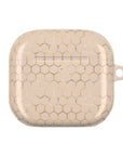 AirPod Case — Golden Honeycomb