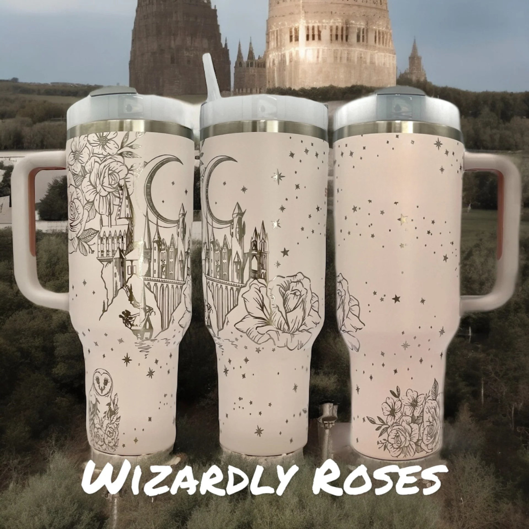Wizardly Roses Tumbler